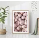 Постер 28 картин "Розовые бутоны" 70x50 см без рамы
