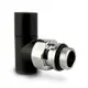 Вентиль угловой SR Rubinetterie Tondera Light 1/2" цвет черный матовый