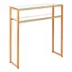 Консоль напольная AllConsoles 1044-CG clear 80x80x25 см сталь