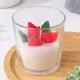 Свеча в стакане с декором Ягодки