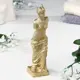 Свеча фигурная лакированная "Венера" 14x3.5 см золото