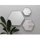 Зеркало Ferro 50х43 см цвет чёрный