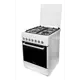 Газовая плита с духовкой Il monte FO-GE6004 60x85x60 см белый