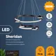 Люстра потолочная светодиодная LUMION SHERIDAN LEDIO 5249-79L цвет разноцветный
