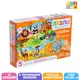 Пазлы с тактильными вставками Зверята джунглей 13 деталей Puzzle Time