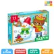 Пазл Новогодние развлечения большая подарочная коробка 24 элемента Puzzle Time