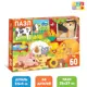 Пазлы детские День на ферме 60 элементов Puzzle Time
