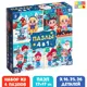 Пазлы 4 в 1 Новогодние радости 9 16 25 36 элементов Puzzle Time