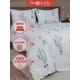 Комплект постельного белья Amore Mio Tropicana Сатин Евро цвет Голубой