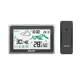 Метеостанция Baldr B0340ST2H2R-V8 с индикатором открытия/закрытия окна цвет черный