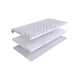 Топпер SkySleep Eco Plus на оттоманку 140x200 см, беспружинный, жесткость: средняя, полутораспальный, ортопедический