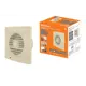Вентилятор настенный вытяжной Tdm electric SQ1807-0112 D150 мм 46 дБ 280 м³/ч цвет слоновая кость