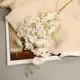 Цветы искусственные Амариллис 87 см белый
