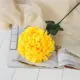 Цветы искусственные Герань королевская 16x60 см жёлтый