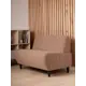 Диван Monofix Buno-v22 110x73x67 см велюр цвет светло-коричневый