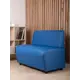 Диван Monofix Бафф Dv-baffblue 100x77x53 см экокожа цвет синий