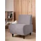 Кресло Monofix Кресло Буно велюр 55x73x67 см велюр цвет серо-бежевый