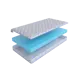 Матрас SkySleep Flex 10 120x185 см беспружинный, полутораспальный, ортопедический