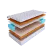 Матрас SkySleep Simple 2 BS 155x225 см зависимый пружинный блок, двуспальный, ортопедический, жесткий, кокосовый
