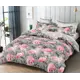 Комплект постельного белья Home Mercury Розовый фламинго 26793, семейный, поплин, разноцветный