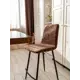 Чехол на стул Lucky Жаккард2 40x40x45 см коричневый N000017
