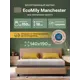 Матрас Ecomily Manchester 140x190 см беспружинный, полутораспальный, ортопедический