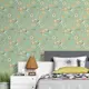 Обои флизелиновые Decoracion Фантазийные цветы 1 м цвет зелено-желтый 7050404-vinil-280x100x4