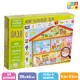 Пазлы Найди и покажи Мой большой дом 88 деталей Puzzle Time