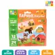 Парные пазлы Кто где живет? 24 детали Puzzle Time