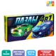 Набор с фигурными пазлами 4 в 1 Ночные гонки Puzzle Time