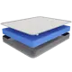 Матрас Hypnoz Foam Classic 90x190 см беспружинный, односпальный, жесткий