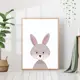 Постер 28 картин "Зайчик" 50x40 см в подарочном тубусе без рамы