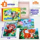 Деревянный пазл для детей "Животные зоопарка" 3 штуки