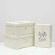 Набор коробок Upak land 3 в 1 "With love" бел. 32x23x15 - 26x18x11 см