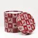 Набор круглых коробок Upak land 5 в 1 "Вязаный 2" 23x23x25 - 15x15x15 см