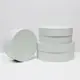 Набор круглых коробок Upak land 3 в 1 "Платина" 23x23x10 - 18x18x8 см