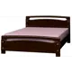 Кровать Паола-2 165x85.5x209 см цвет дуб термо темный