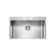Врезная мойка Alveus Stylux 40 51x79x20 см нержавеющая сталь цвет сталь