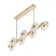 Светильник подвесной светодиодный ARTE PERFETTO LUCE LED 3326.3563-L850/W180/H600/LED G нейтральный белый свет цвет золото