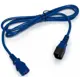 Кабель питания для компьютера и монитора PWC-IEC13-IEC14-5.0-BL IEC 320 C13 - IEC 320 C14 (3x1.0) 10A 5 м цвет синий