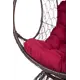 Кресло садовое КР-001 Patio 108 см x 102 см x 134 см искусственный ротанг коричневый