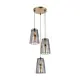 Светильник подвесной MyFar MR1702-3P Scrum 3 лампы 8 м² цвет черный