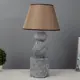Настольная лампа RISALUX LN898 цвет серый серебристый