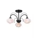 Люстра потолочная TOPLIGHT TL3700X-03BC Roberta 3 лампы 6 м² цвет черный