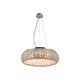 Люстра подвесная хрустальная Toplight TL1161-6H Jacobina 6 ламп 12 м² цвет хром