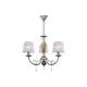 Люстра подвесная TOPLIGHT TL1138-3H Gertrude 3 лампы 6 м² цвет бронза