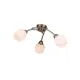 Люстра потолочная TOPLIGHT TL3780X-03AB Merry 3 лампы 6 м² цвет античная бронза