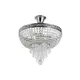 Светильник настенно-потолочный TOPLIGHT TL1500X-05CH Phillis 5 ламп 10 м² цвет хром