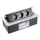Розетка встраиваемая Gtv SOFT 3 17130 с заземлением цвет серый