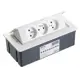 Розетка встраиваемая Gtv SOFT 17131 с заземлением цвет белый